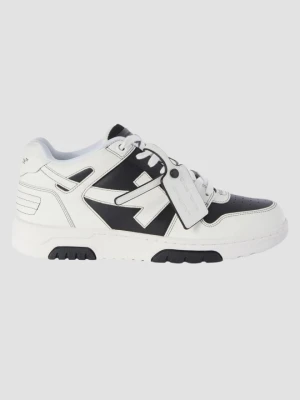 OFF-WHITE Biało-czarne sneakersy Out Of Office Sneaker, Rozmiar 43 Off White