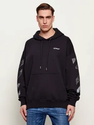 OFF-WHITE Bluza METAL ARROW | Relaxed fit