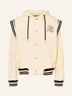 Off-White Bluza Rozpinana weiss