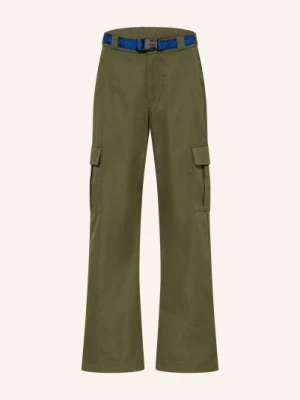 Off-White Bojówki gruen