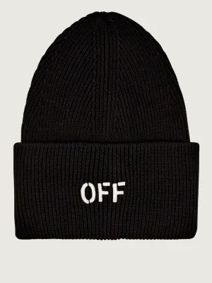 OFF-WHITE Czapka | z dodatkiem kaszmiru