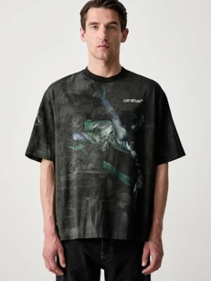 Off-White Dark Caravaggio T-shirt bawełniany męski