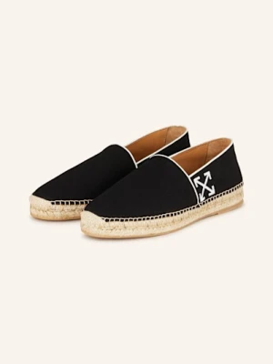 Off-White Espadryle Biarritz schwarz