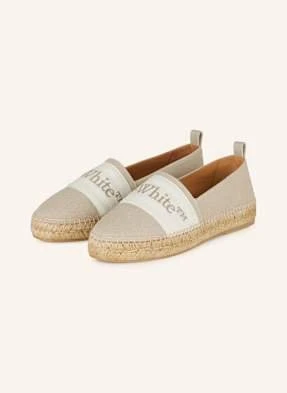 Off-White Espadryle Bookish beige