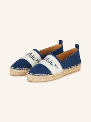 Off-White Espadryle Bookish blau
