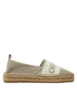 Off-White Espadryle OWIB014S23FAB0016161 Beżowy