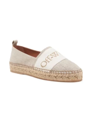 OFF-WHITE Espadryle | z dodatkiem skóry