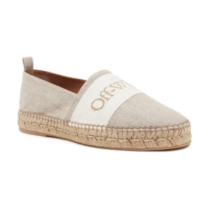 OFF-WHITE Espadryle | z dodatkiem skóry