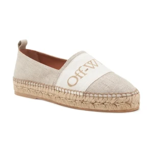 OFF-WHITE Espadryle | z dodatkiem skóry
