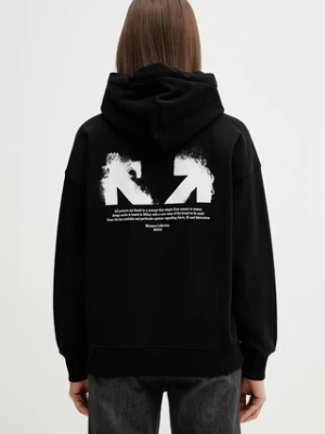Off-White Half Arrow bluza z kapturem bawełniana damska