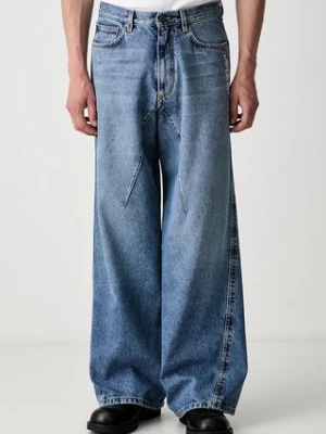 Off-White Half Arrow jeansy relaxed fit męskie