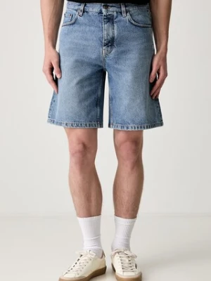 Off-White Half Arrow szorty jeansowe męskie Off White