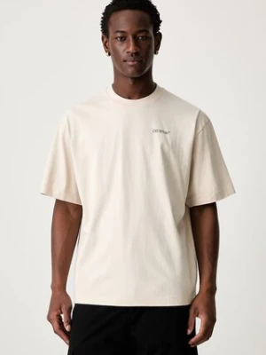 Off-White Half Arrows T-shirt bawełniany męski Off White