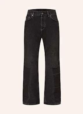 Off-White Jeansy Flared Fit schwarz