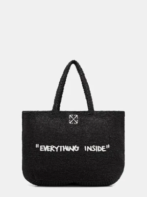 Off-White Jitney torebka tote damska pleciona