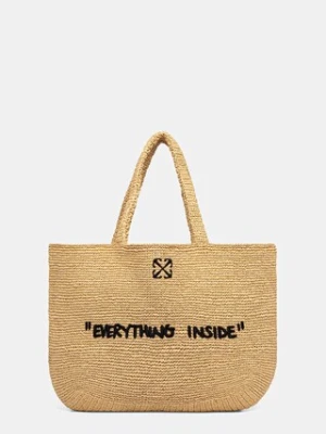 Off-White Jitney torebka tote damska pleciona