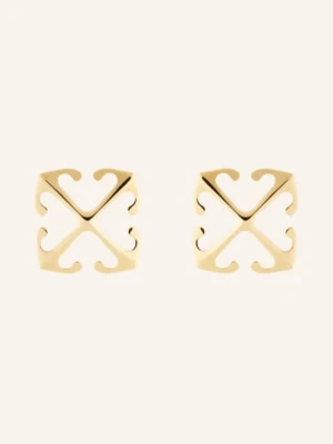 Off-White Kolczyki Na Sztyft Mini Arrow gold