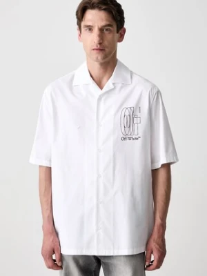 Off-White koszula bawełniana męska