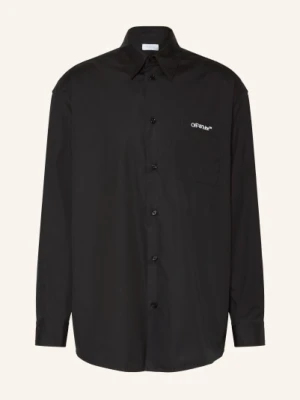Off-White Koszula Comfort Fit schwarz