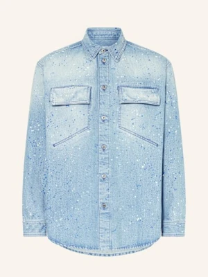 Off-White Koszula Jeansowa Comfort Fit blau