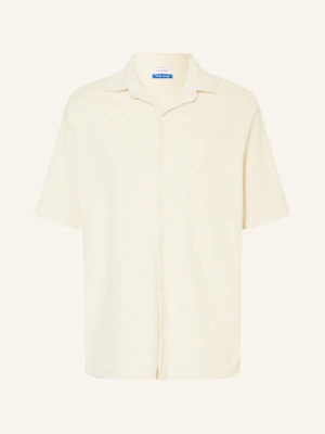 Off-White Koszula Z Klapami Comfort Fit Z Frotte weiss