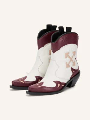 Off-White Kowbojki Santiago rot Off White
