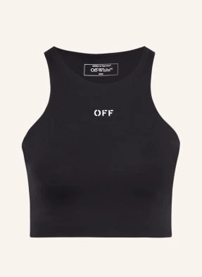 Off-White Krótki Top schwarz