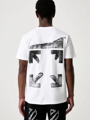 Off-White Metal Arrows T-shirt bawełniany męski