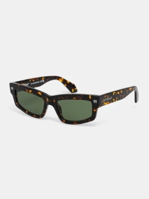 Off-White okulary przeciwsłoneczne kolor brązowy OERI135_546055