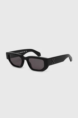 Off-White okulary przeciwsłoneczne kolor czarny OERI115_541007