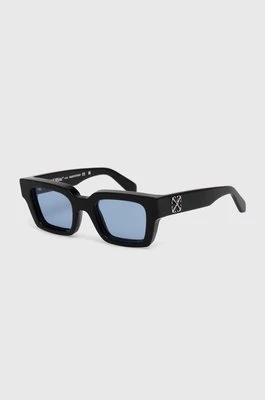 Off-White okulary przeciwsłoneczne kolor czarny OERI126_501040