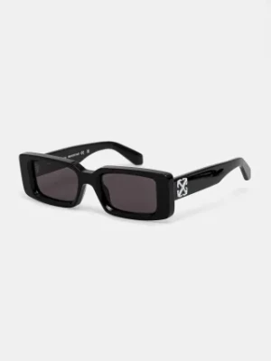 Off-White okulary przeciwsłoneczne kolor czarny OERI127_501007