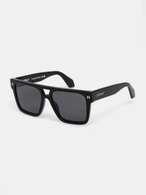 Off-White okulary przeciwsłoneczne kolor czarny OERI133_561007