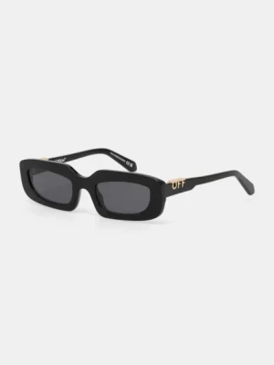 Off-White okulary przeciwsłoneczne kolor czarny OERI13C_521007