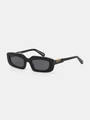Off-White okulary przeciwsłoneczne kolor czarny OERI13C_521007