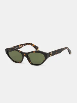 Off-White okulary przeciwsłoneczne kolor czarny OERI13H_566055