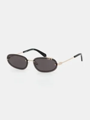 Off-White okulary przeciwsłoneczne kolor czarny OERI13M_607607