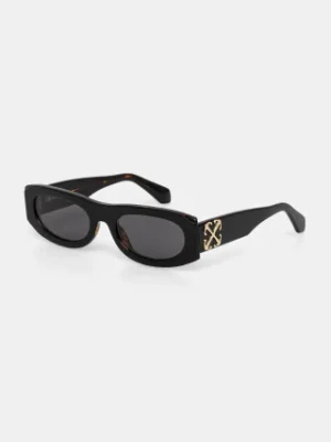 Off-White okulary przeciwsłoneczne kolor czarny OERI13O_541007