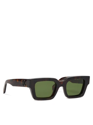 Off-White Okulary przeciwsłoneczne OERI126 Brązowy Off White