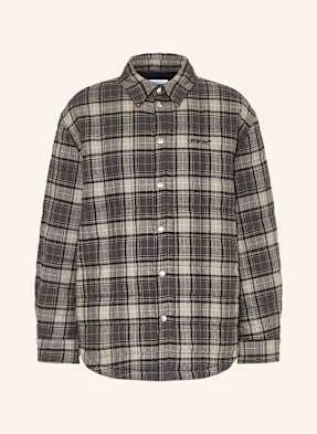 Off-White Pikowany Overjacket grau