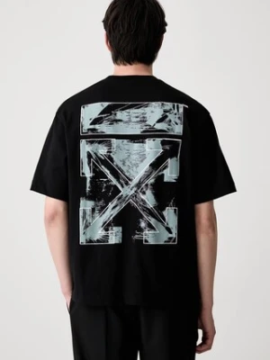 Off-White Rubbed Paint Arrows T-shirt bawełniany męski Off White