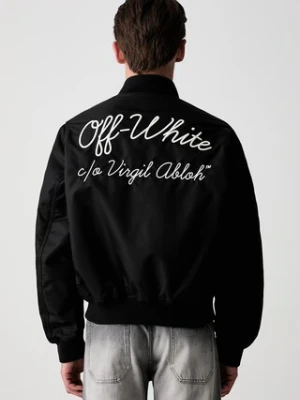 Off-White Script bomberka męska