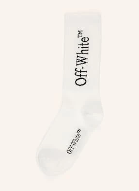 Off-White Skarpety Bookish Long weiss