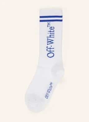 Off-White Skarpety Bookish Stripes weiss