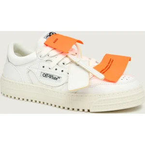 OFF-WHITE Skórzane sneakersy 3.0 Court Low Top