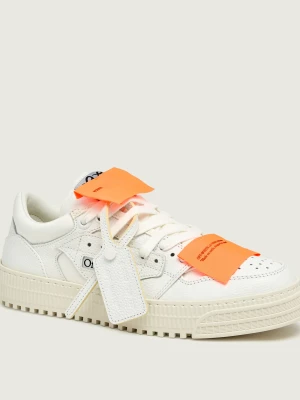 OFF-WHITE Skórzane sneakersy 3.0 Court Low Top