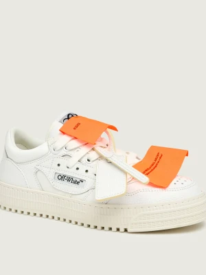 OFF-WHITE Skórzane sneakersy 3.0 Court Low Top