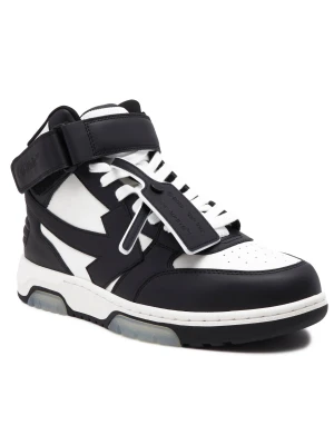 OFF-WHITE Skórzane sneakersy