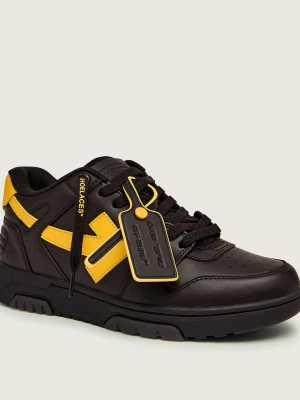 OFF-WHITE Skórzane sneakersy M-OUT OF OFFICE