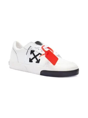 OFF-WHITE Skórzane sneakersy NEW LOW VULCANIZED